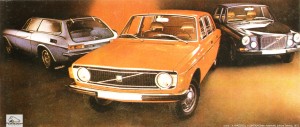 14 Volvo models 164 E and 142 144 DE LUXE and 1800 ES