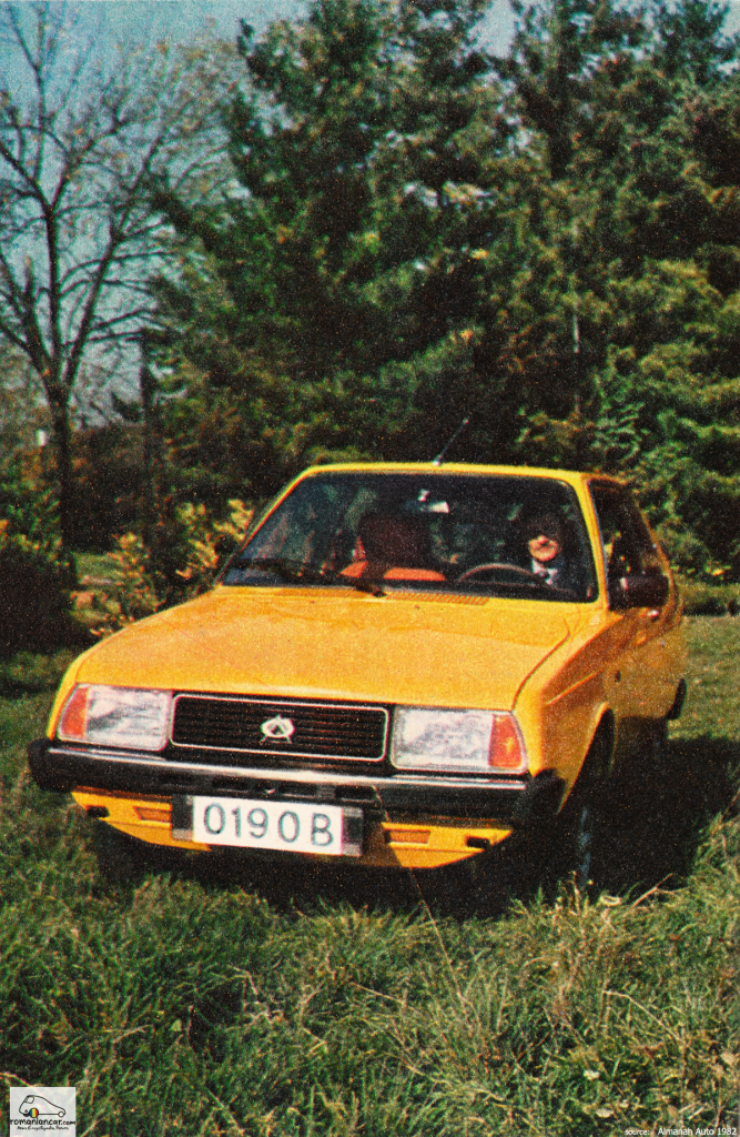 oltcit 1982 galben craiova almanah auto