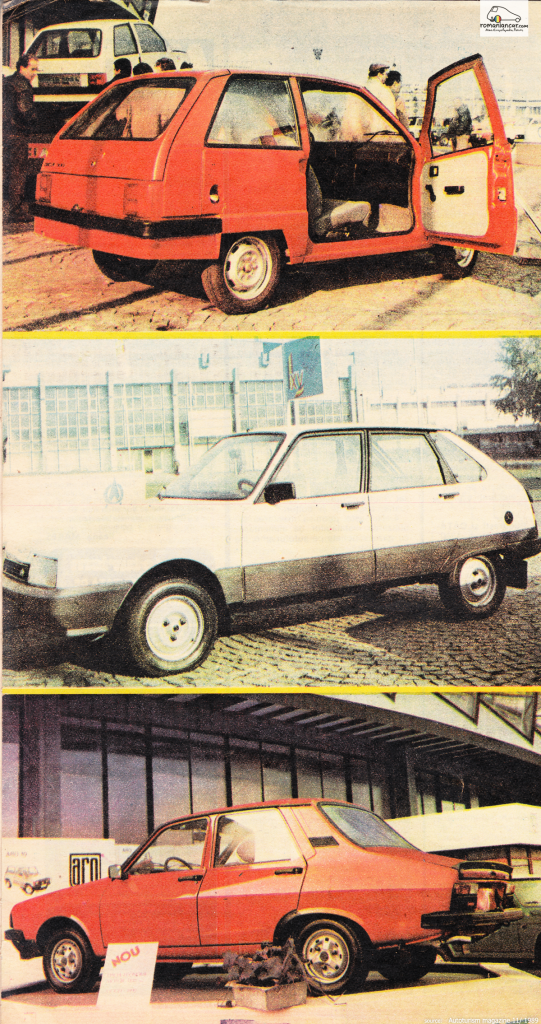 romanian prototypes 1989 autoturism